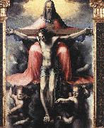 Domenico di Pace Beccafumi Trinity oil on canvas